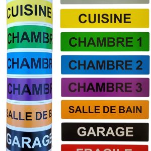 ADHÉSIF AUTOCOLLANT 10 x 8 Pièces
