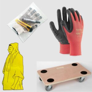 Gants, Matériel, Accessoires