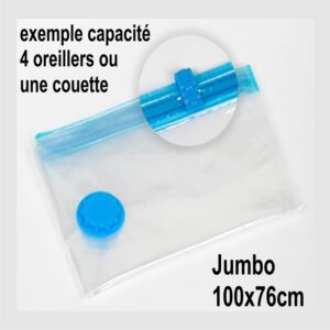 Sac Housse Rangement Sous Vide taille XL